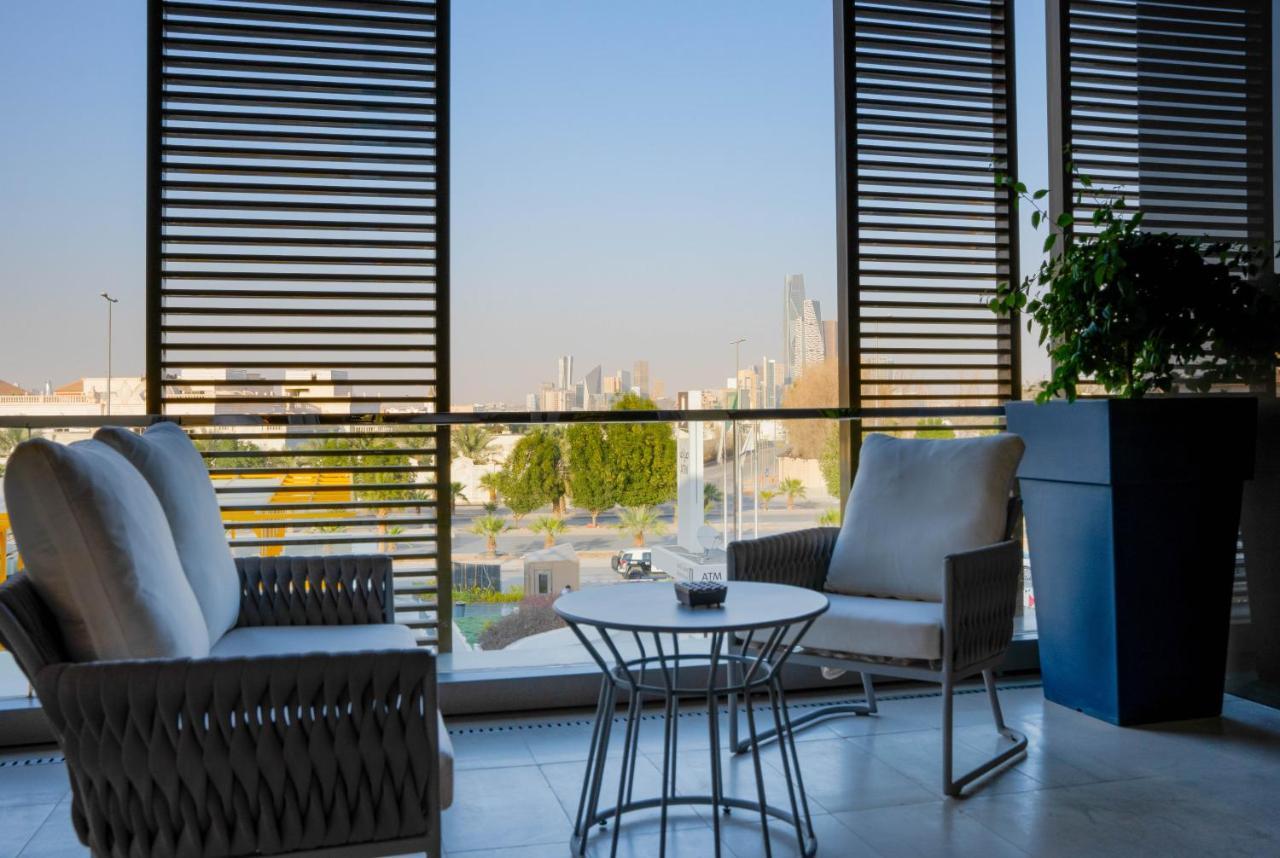 Jareed Hotel Riyadh Riade Exterior foto View from the hotel