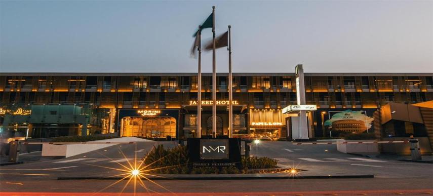 Jareed Hotel Riyadh Riade Exterior foto The hotel at night