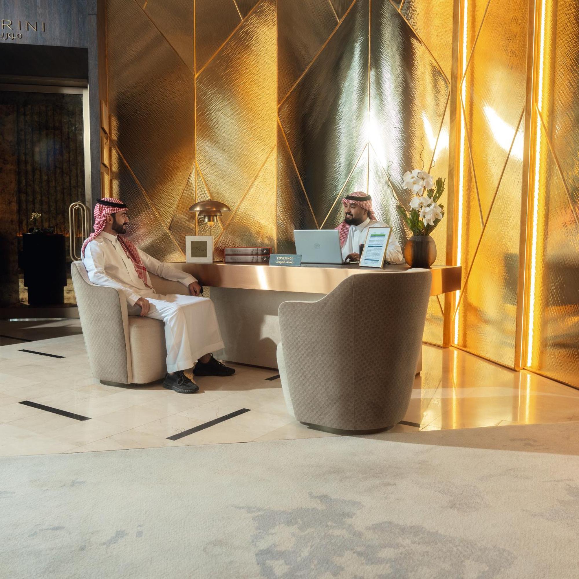 Jareed Hotel Riyadh Riade Exterior foto Concierge at the Ritz-Carlton, Riyadh